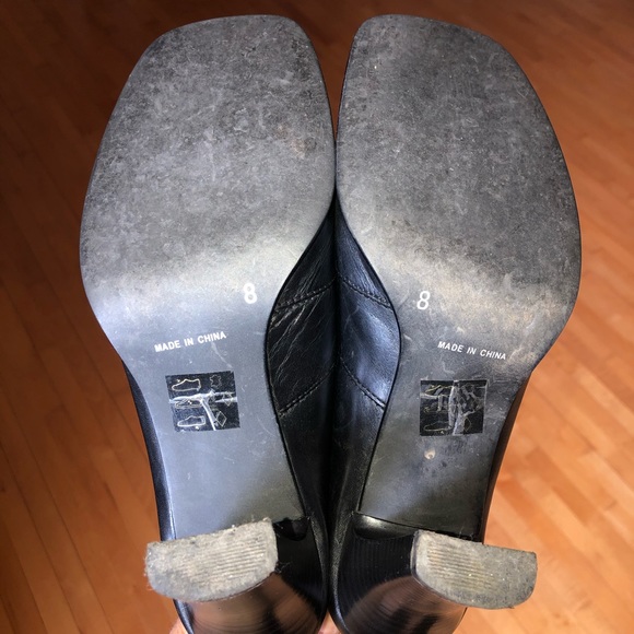 🛍Spring black shoes Sz 8 - Picture 6 of 7